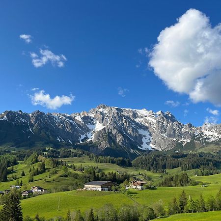 Ferienwohnung Der Hochkönigblick Dienten am Hochkönig Exterior foto