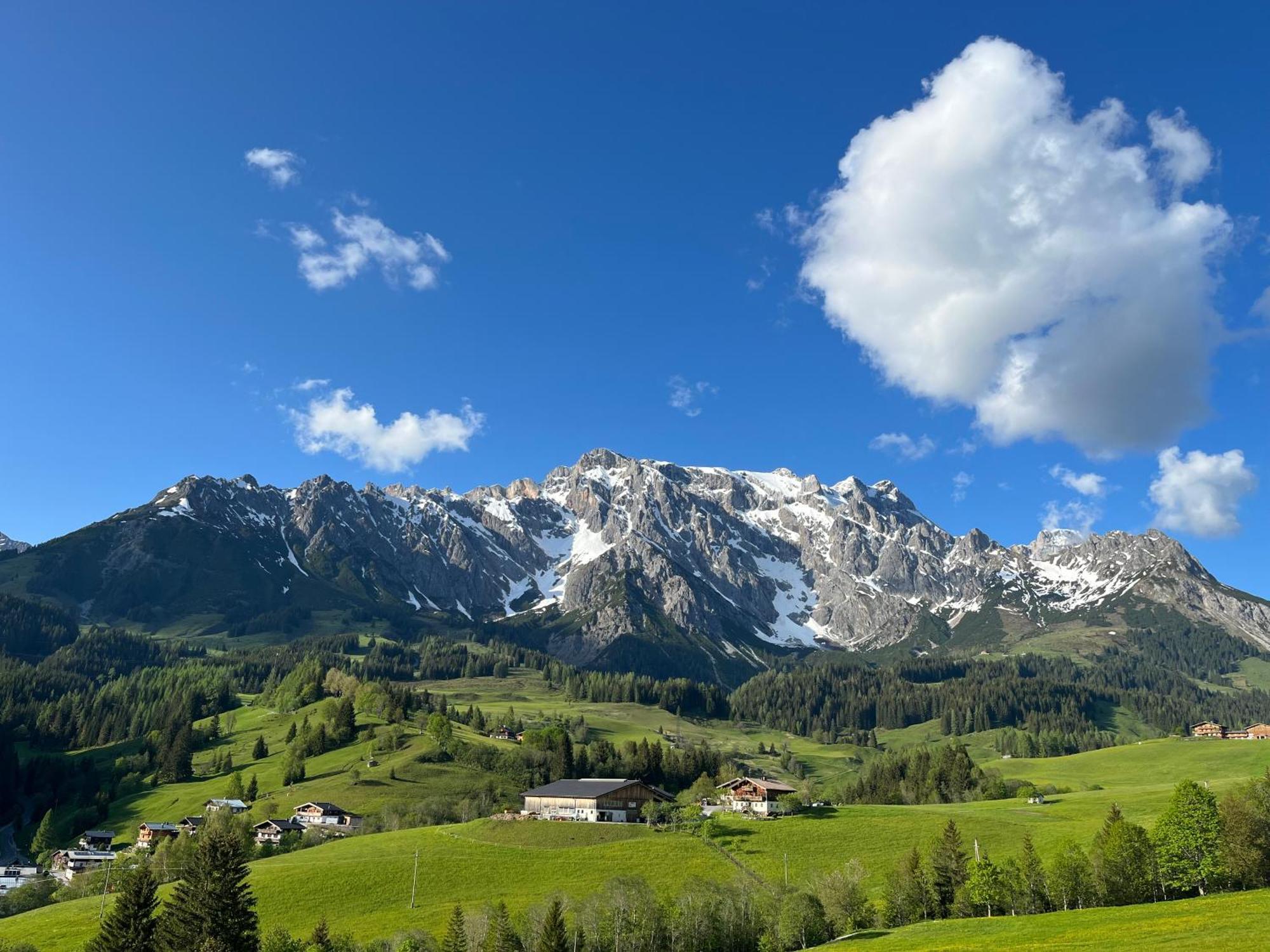 Ferienwohnung Der Hochkönigblick Dienten am Hochkönig Exterior foto