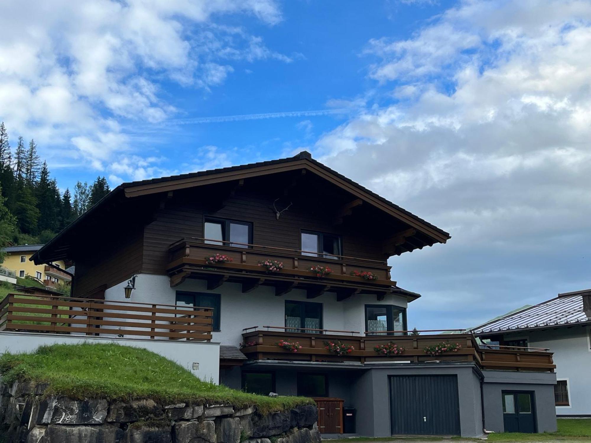 Ferienwohnung Der Hochkönigblick Dienten am Hochkönig Exterior foto